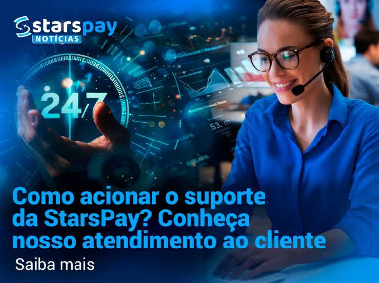 O suporte da StarsPay conta com um time de especialistas